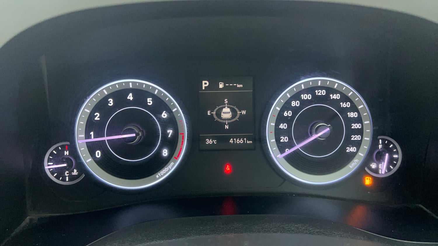 Used 2020 Hyundai Creta SX 1.5 Petrol IVT Petrol Automatic interior CLUSTERMETER VIEW