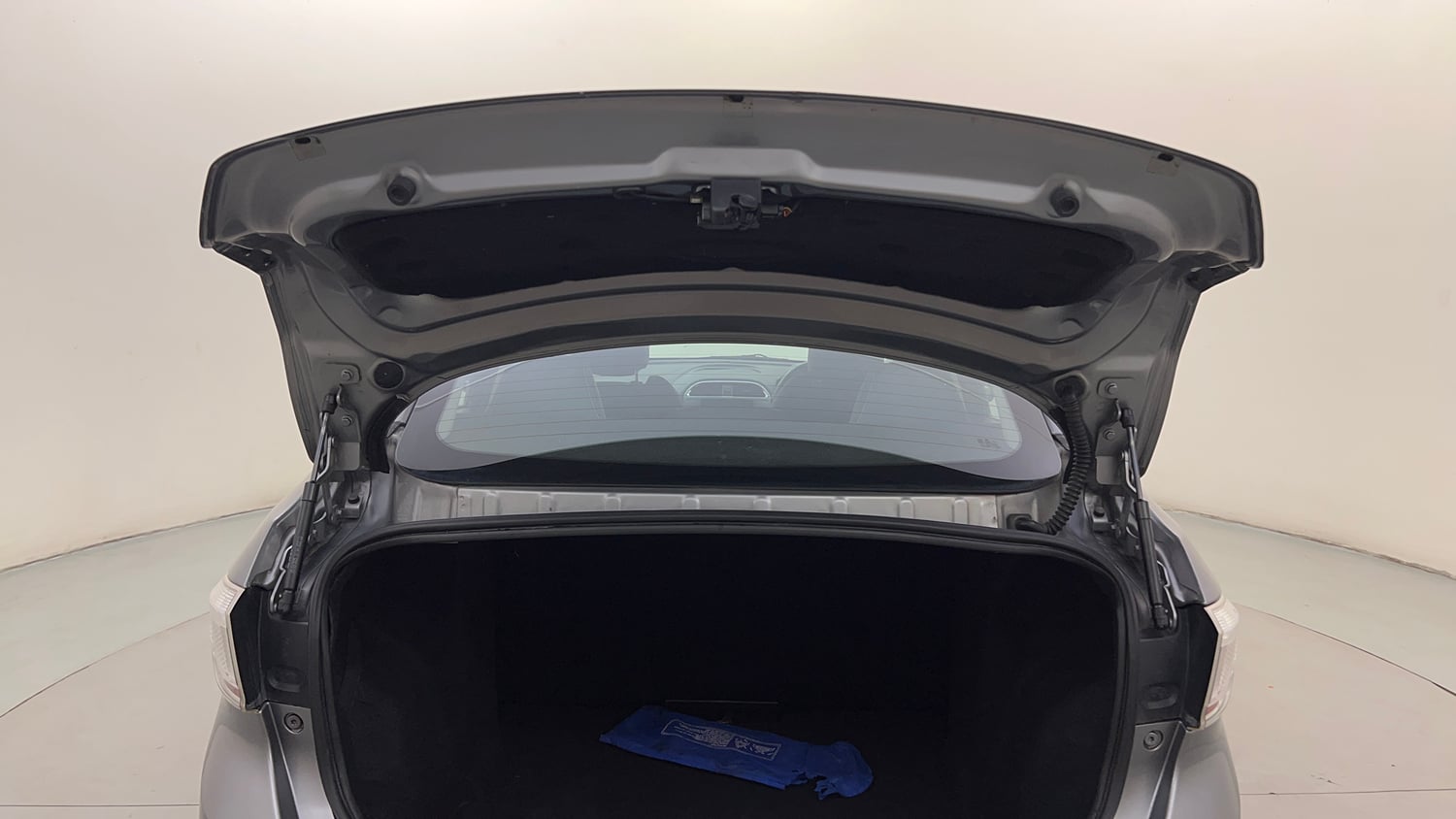 Used 2019 Tata Tigor Revotron XZ+ Petrol Manual interior DICKY DOOR OPEN VIEW