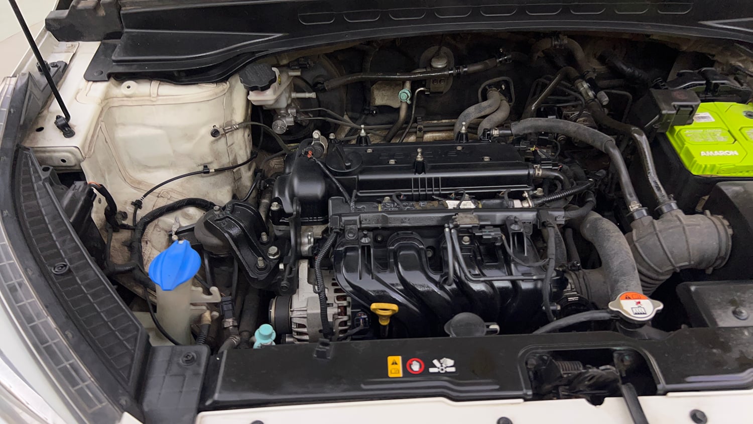 Used 2016 Hyundai Creta 1.6 SX Plus AT Petrol Petrol Automatic engine ENGINE RIGHT SIDE VIEW