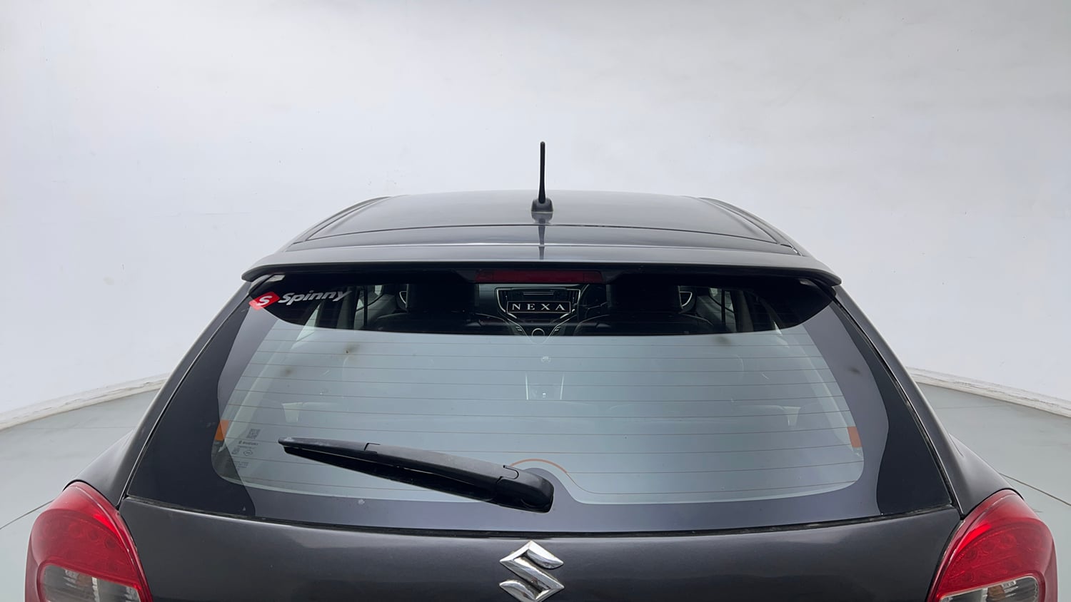 Used 2016 Maruti Suzuki Baleno Delta 1.2 Petrol Manual exterior BACK WINDSHIELD VIEW