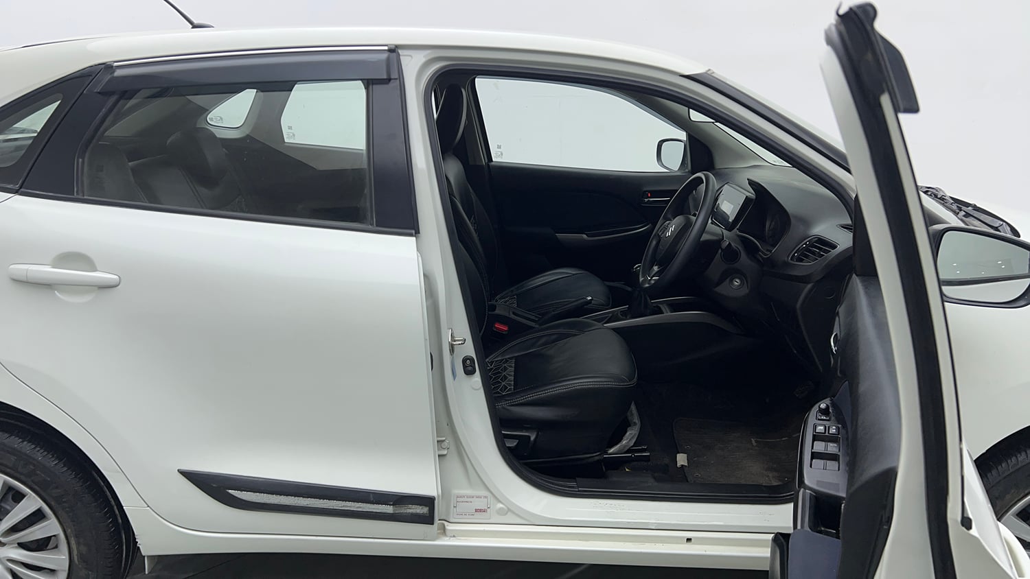 Used 2021 Maruti Suzuki Baleno Delta Petrol Manual interior RIGHT SIDE FRONT DOOR CABIN VIEW