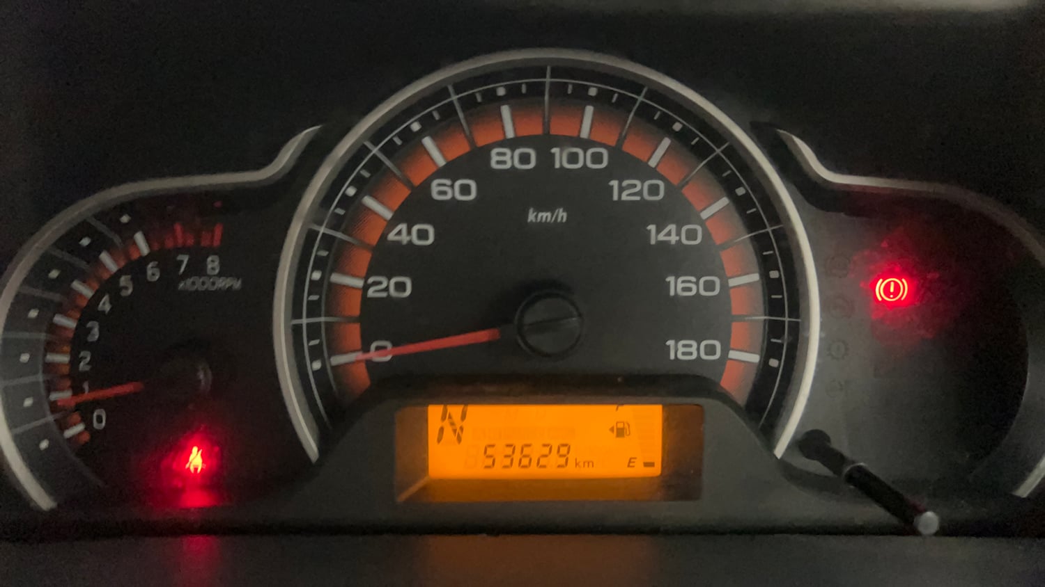 Used 2016 Maruti Suzuki Alto K10 VXi AMT Petrol Automatic interior CLUSTERMETER VIEW