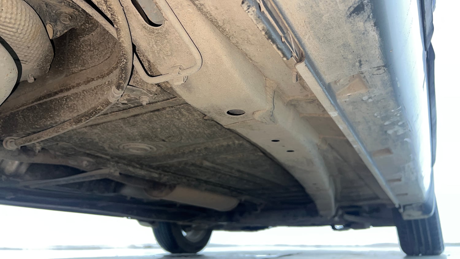 Used 2021 Maruti Suzuki Baleno Zeta Petrol Manual extra REAR RIGHT UNDERBODY VIEW