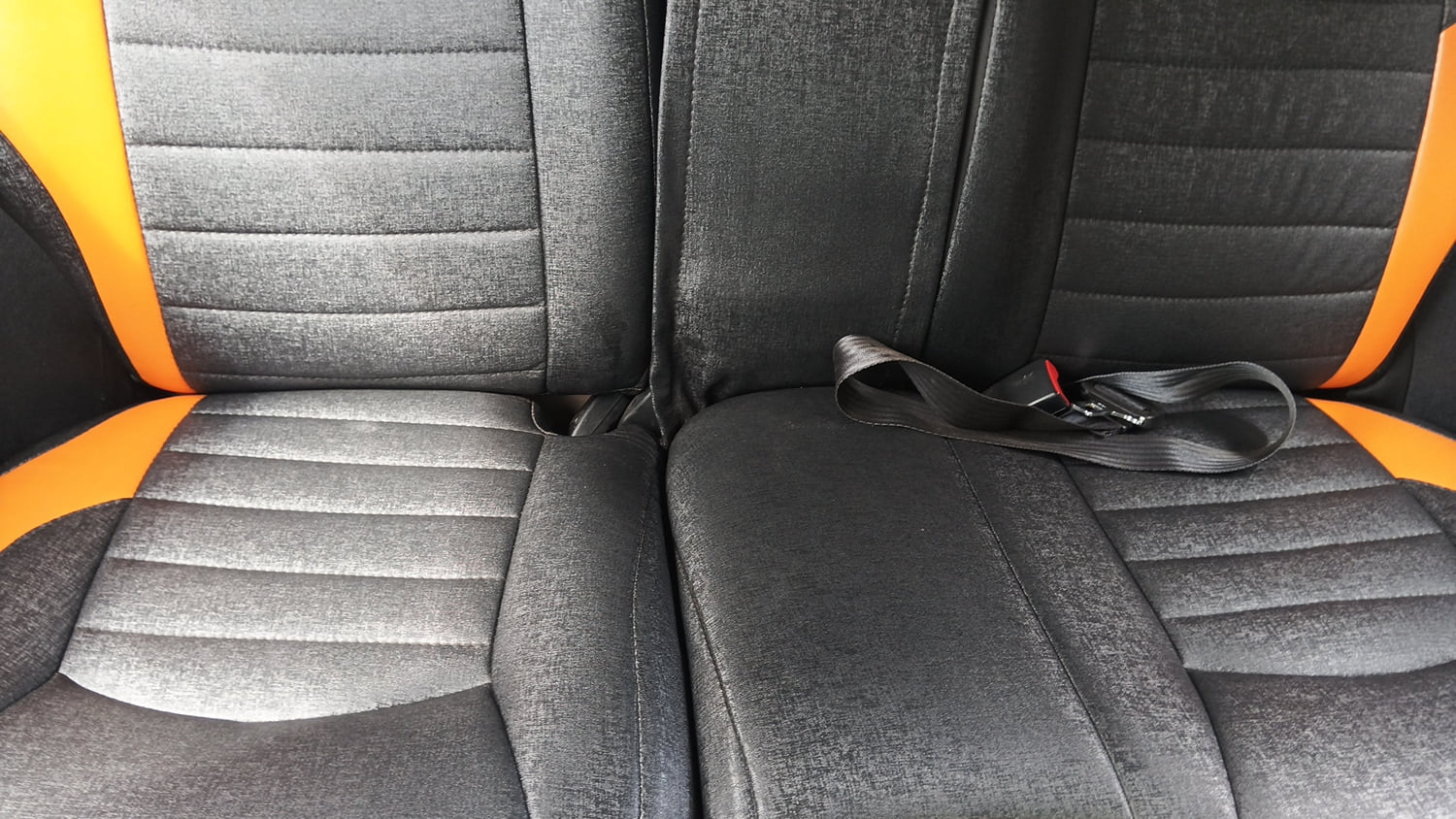 Used 2018 Tata Nexon XZ Plus Diesel Dual Tone Diesel Manual interior REAR SEAT CONDITION VIEW