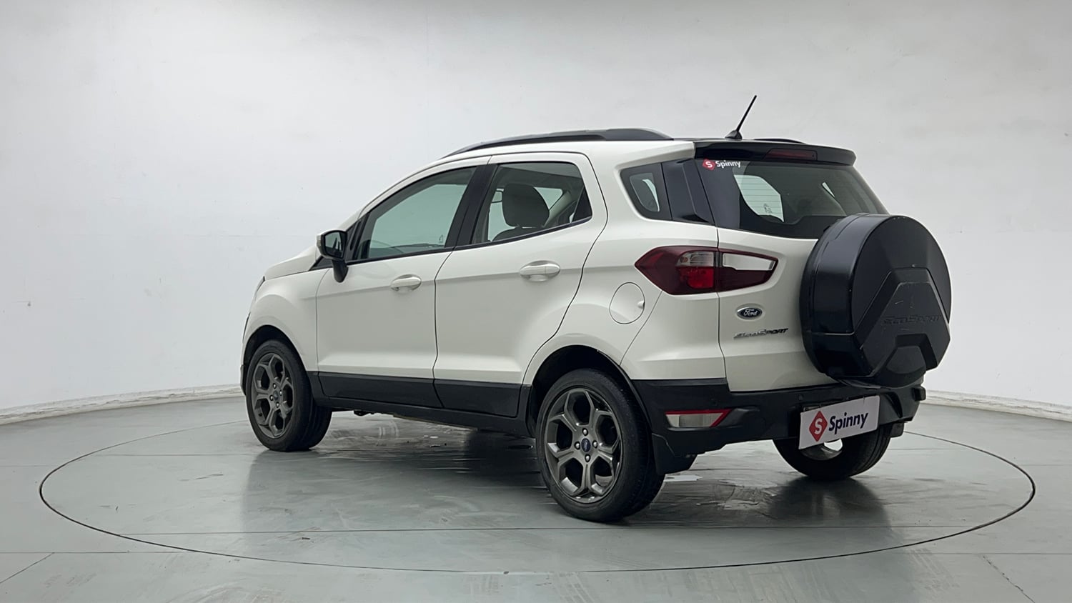 Used 2018 Ford EcoSport Titanium + 1.5L Ti-VCT Petrol Manual exterior LEFT REAR CORNER VIEW