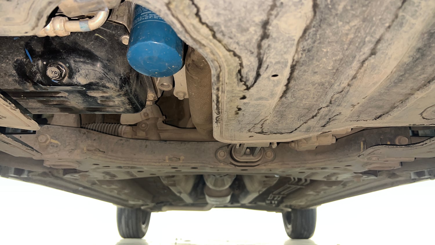 Used 2021 Kia Sonet GTX Plus 1.0 DCT Petrol Automatic extra FRONT LEFT UNDERBODY VIEW