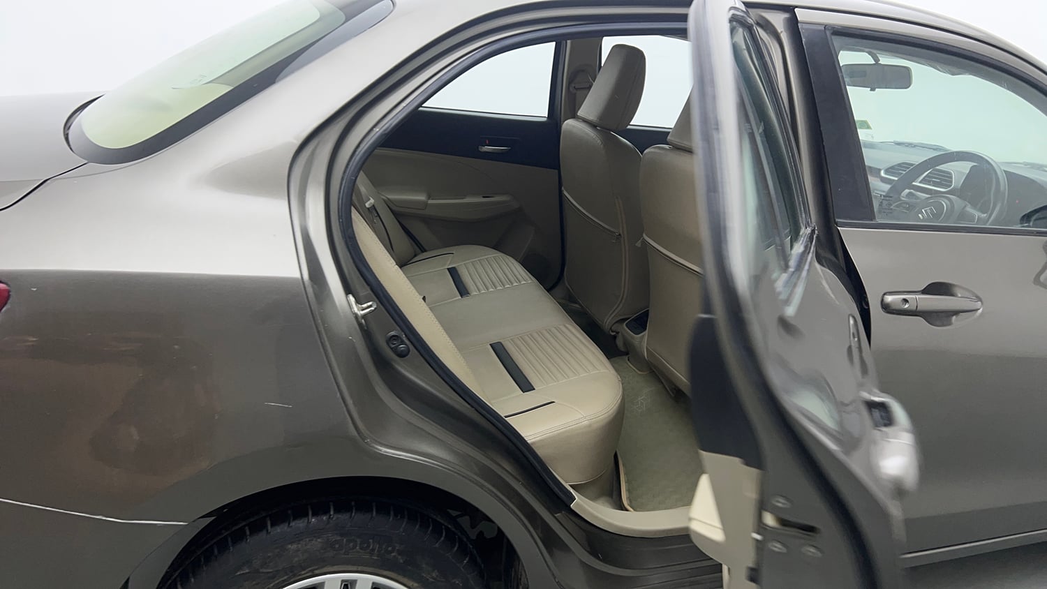 Used 2019 Maruti Suzuki Dzire VXi Petrol Manual interior RIGHT SIDE REAR DOOR CABIN VIEW
