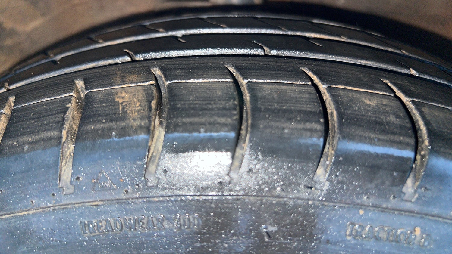 Used 2014 Maruti Suzuki Celerio VXi Petrol Manual tyres RIGHT FRONT TYRE TREAD VIEW