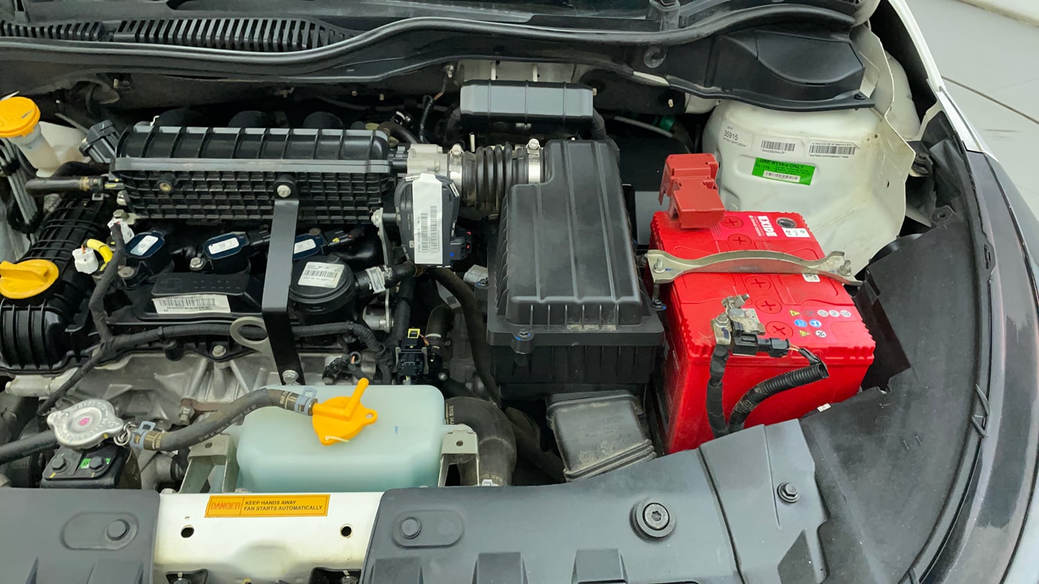 Used 2023 Tata Altroz XZA Petrol Petrol Automatic engine ENGINE LEFT SIDE VIEW