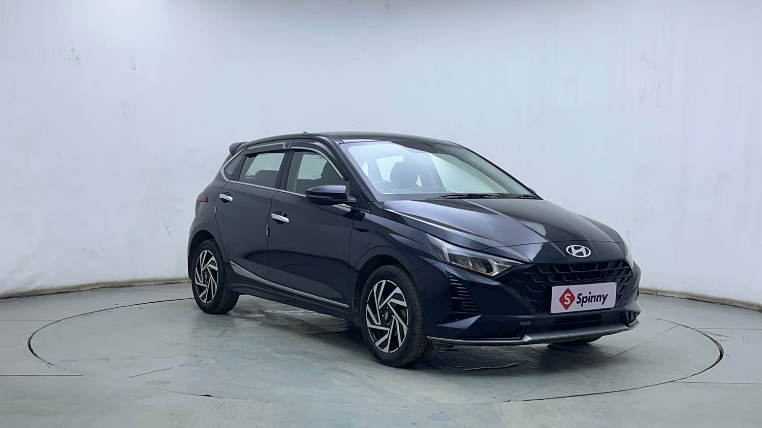 Used 2024 Hyundai New i20 Asta (O) 1.2 MT Petrol Manual exterior RIGHT FRONT CORNER VIEW