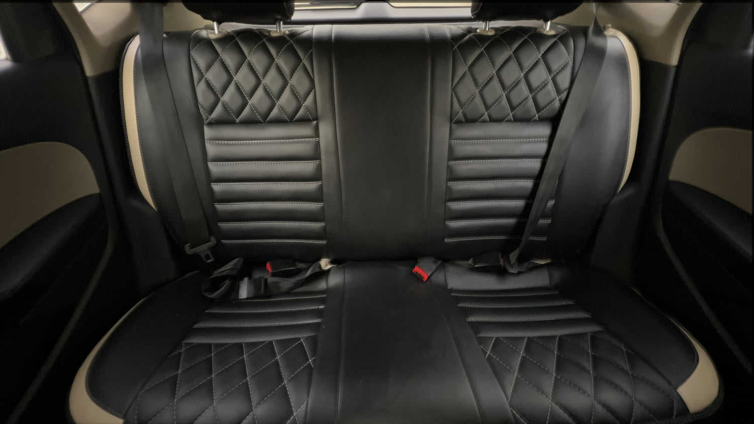 Used 2013 Volkswagen Polo Comfortline 1.2L (P) Petrol Manual interior REAR SEAT CONDITION VIEW