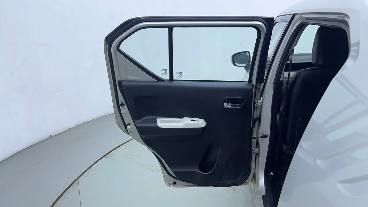 Used 2018 Maruti Suzuki Ignis Delta 1.2 AMT Petrol Automatic interior LEFT REAR DOOR OPEN VIEW