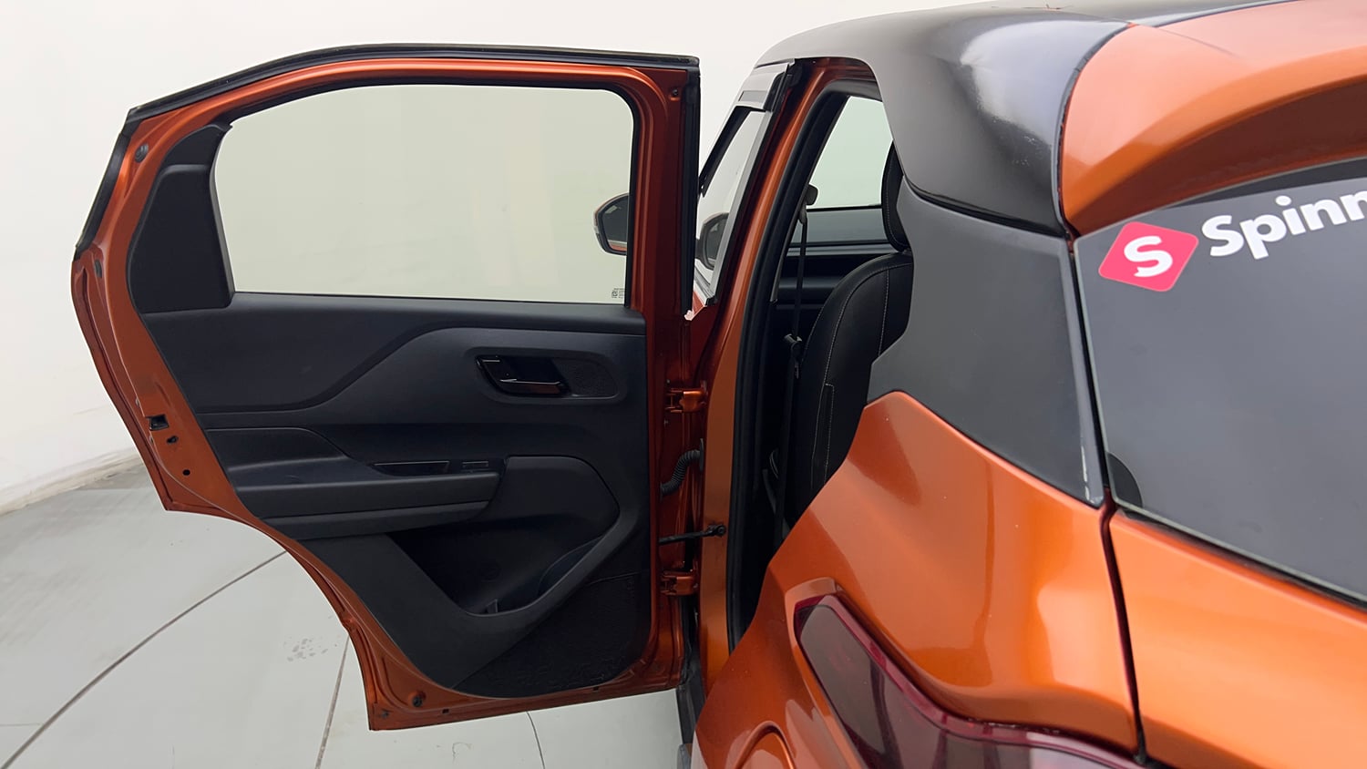 Used 2022 Tata Punch Adventure MT Petrol Manual interior LEFT REAR DOOR OPEN VIEW