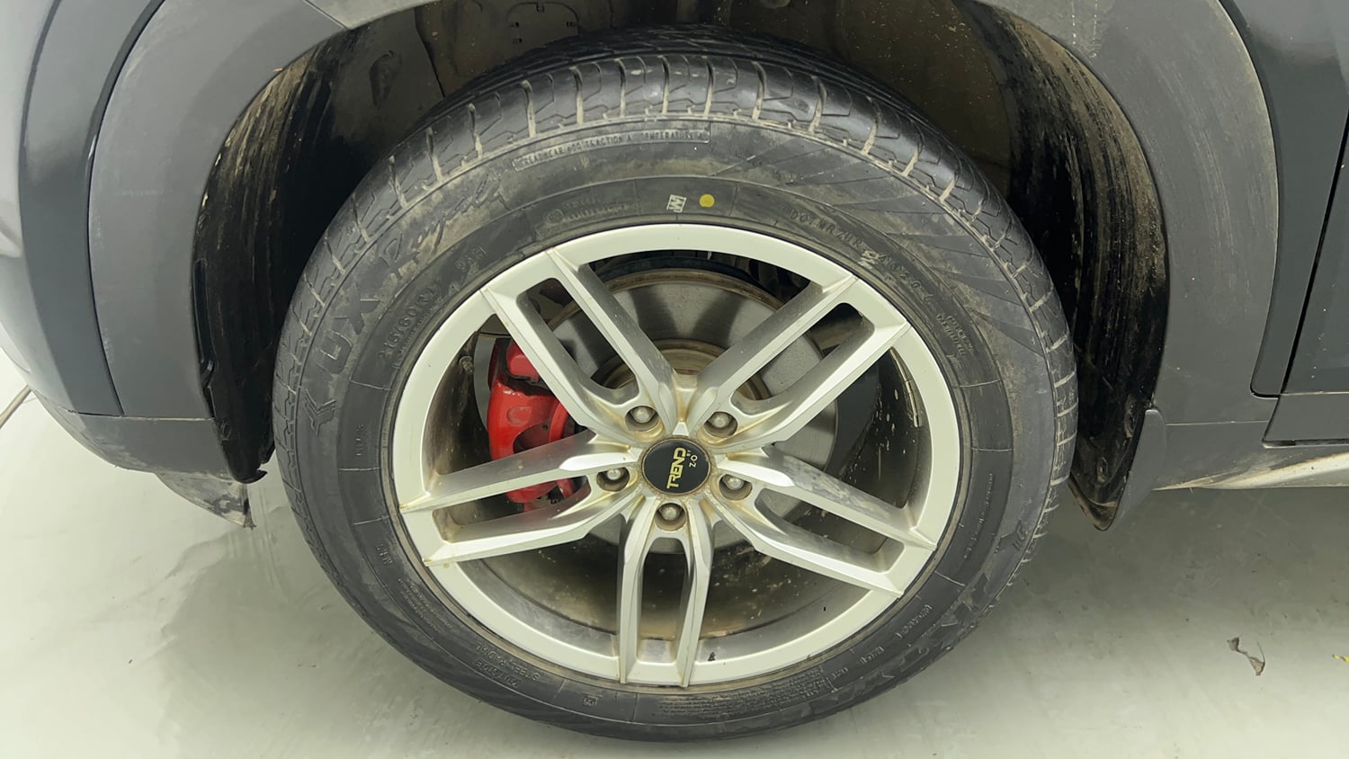 Used 2020 Hyundai Creta SX 1.5 Petrol IVT Petrol Automatic tyres LEFT FRONT TYRE RIM VIEW