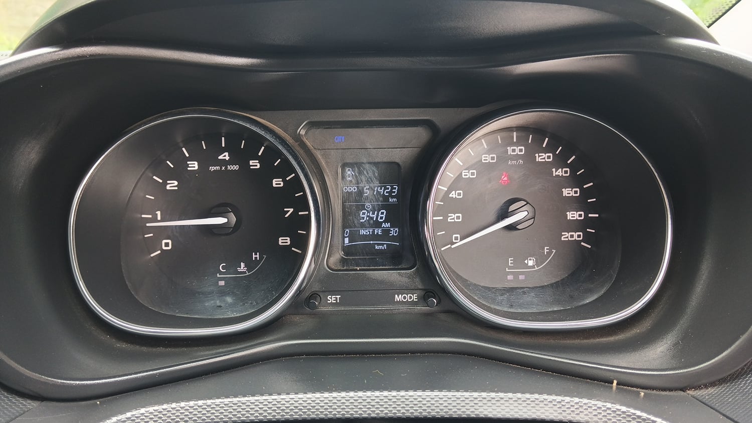 Used 2018 Tata Nexon XZ Plus Diesel Dual Tone Diesel Manual interior CLUSTERMETER VIEW