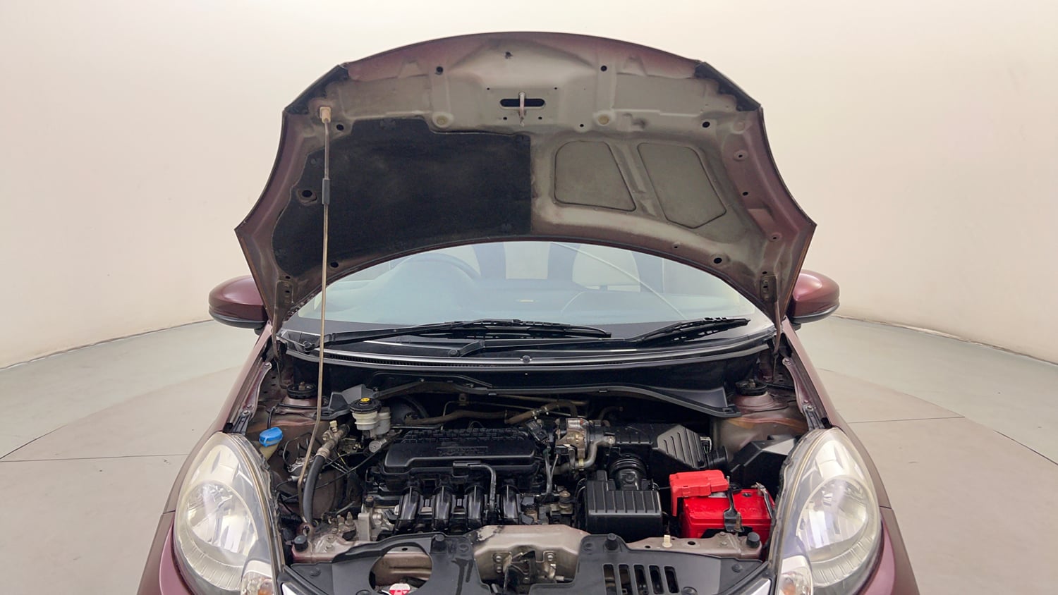 Used 2016 Honda Amaze 1.2 S i-VTEC Petrol Manual engine ENGINE & BONNET OPEN FRONT VIEW