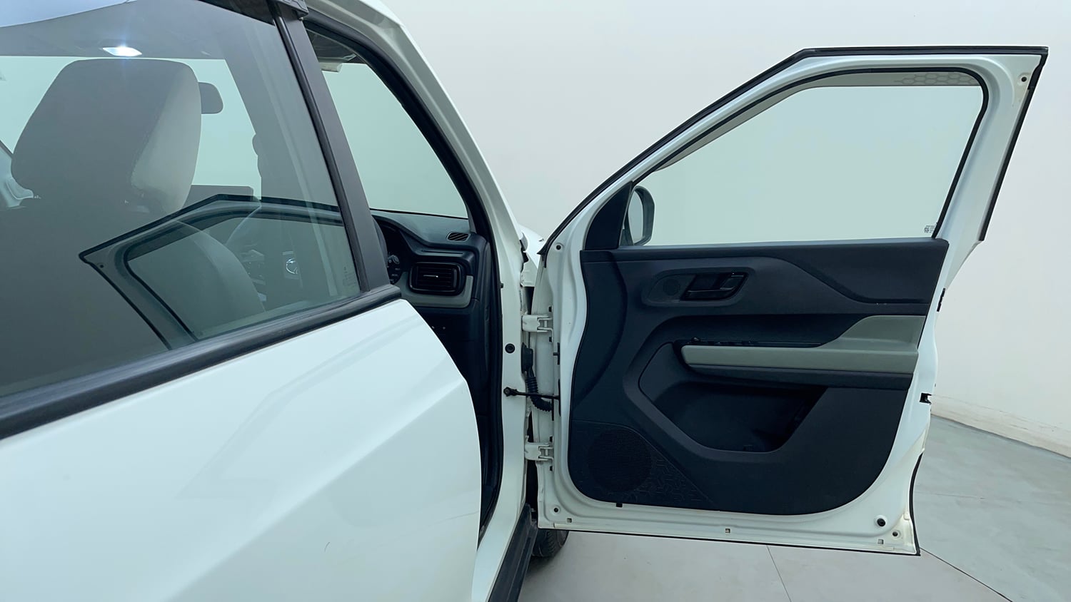 Used 2023 Tata Punch Adventure MT Petrol Manual interior RIGHT FRONT DOOR OPEN VIEW