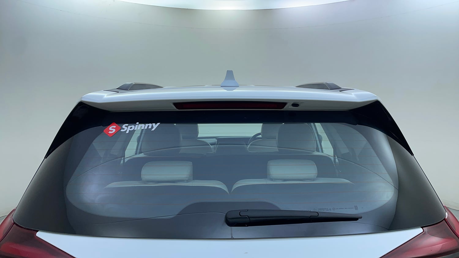 Used 2025 Mahindra XUV700 AX7 Petrol MT 7 STR Petrol Manual exterior BACK WINDSHIELD VIEW