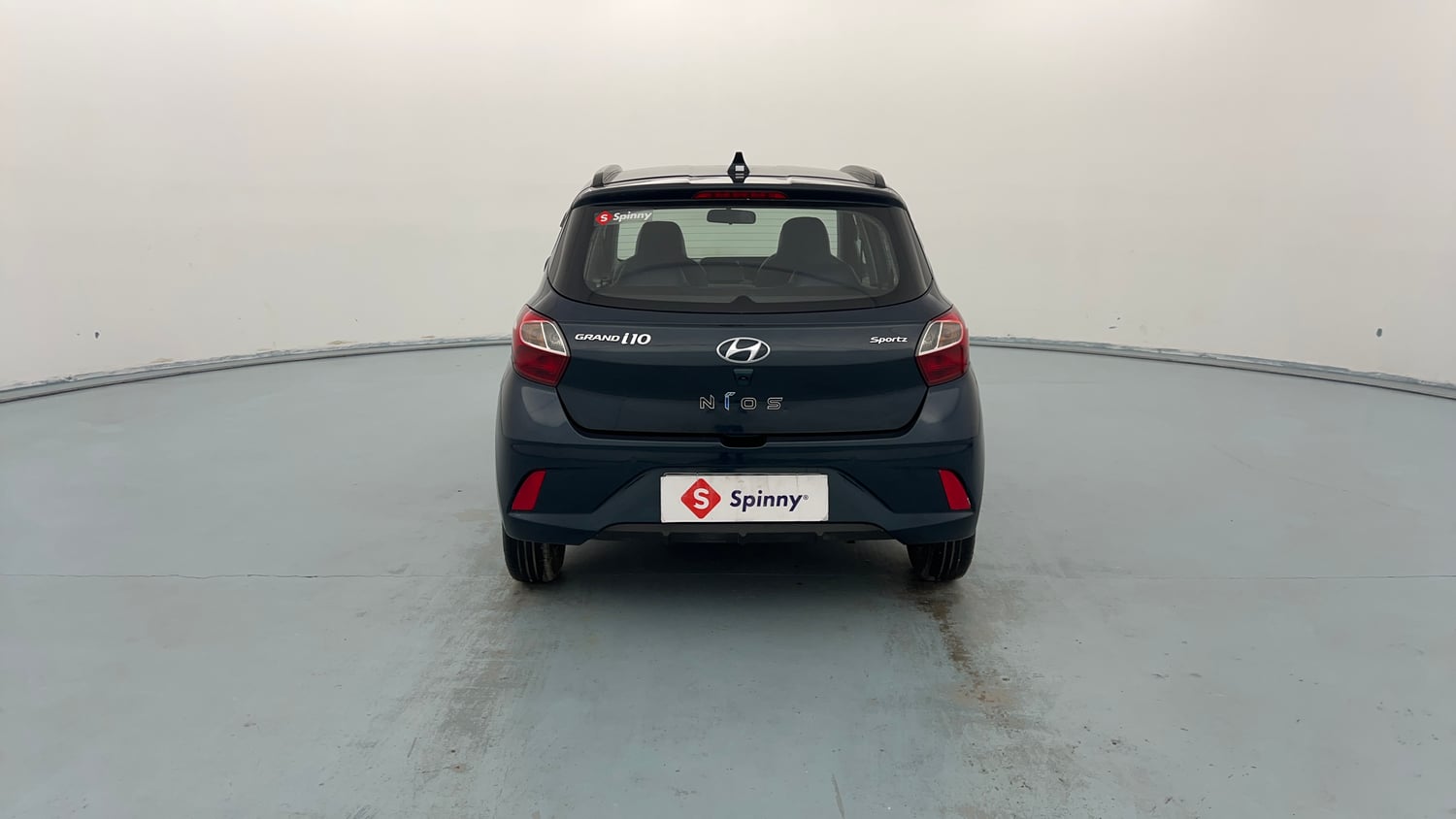 Used 2021 Hyundai Grand i10 Nios Sportz AMT 1.2 Kappa VTVT Petrol Automatic exterior BACK VIEW