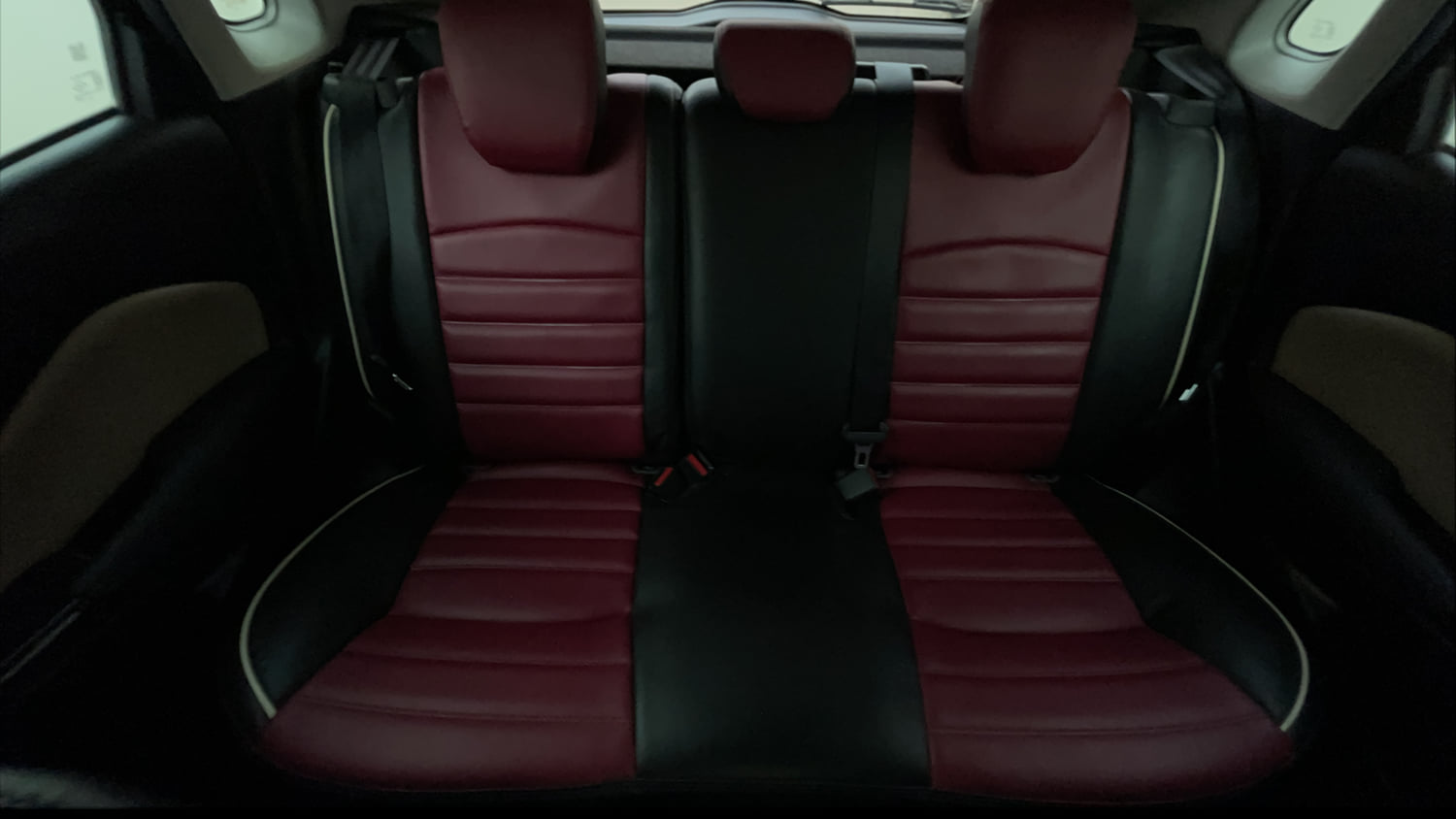 Used 2025 Toyota Glanza V AMT Petrol Automatic interior REAR SEAT CONDITION VIEW