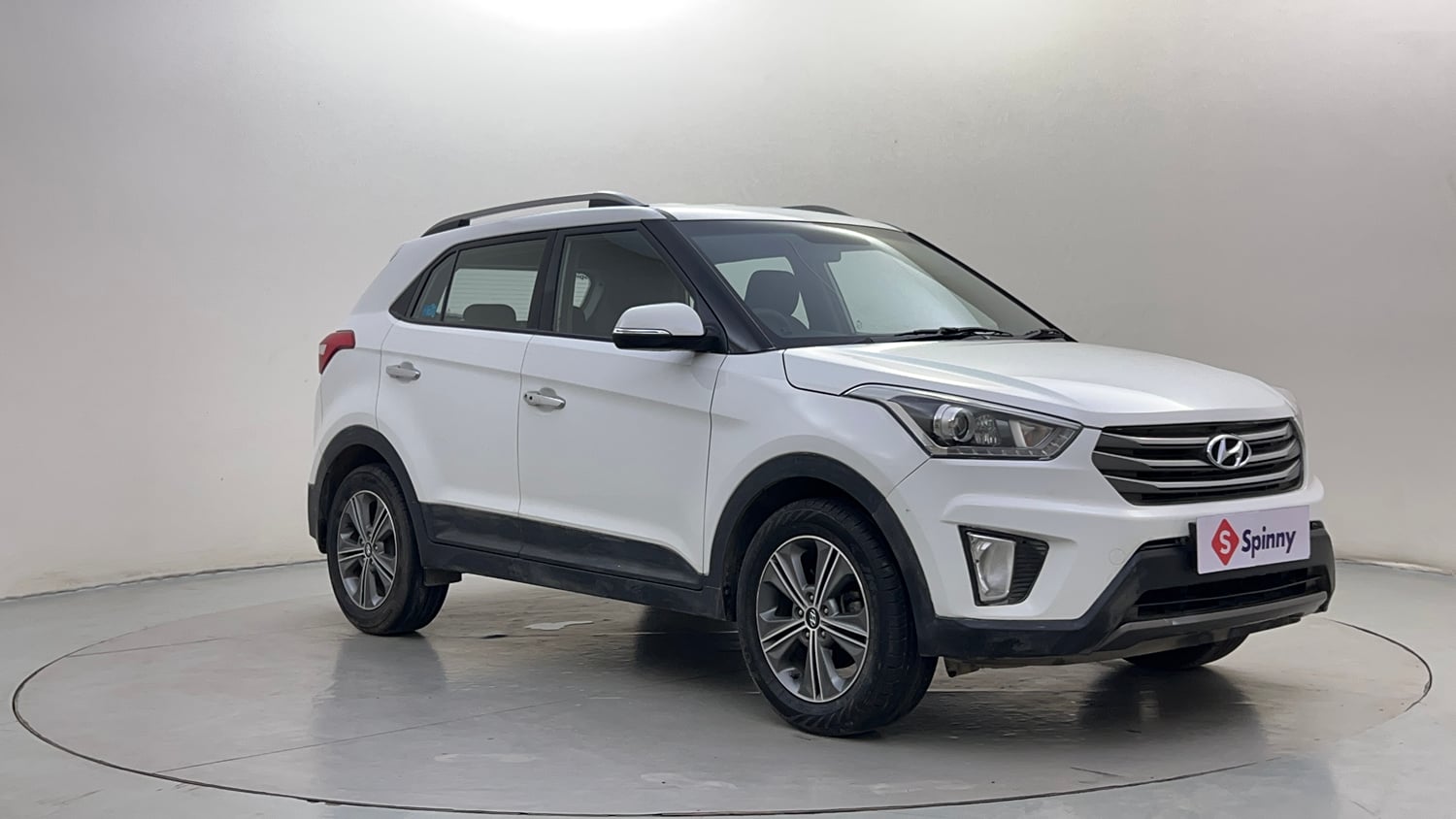 Used 2016 Hyundai Creta 1.6 SX Plus AT Petrol Petrol Automatic exterior RIGHT FRONT CORNER VIEW