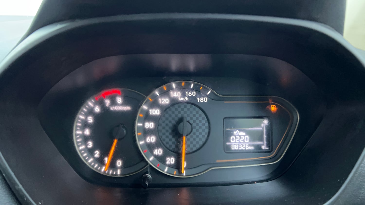 Used 2019 Hyundai Santro Sportz CNG Cng Manual interior CLUSTERMETER VIEW