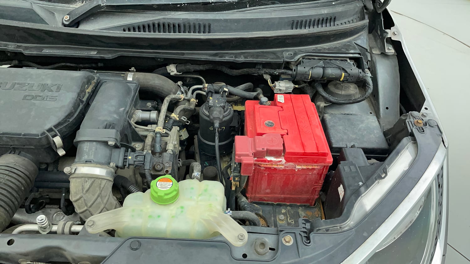 Used 2017 Maruti Suzuki Ignis Zeta 1.3 AMT Diesel Diesel Automatic engine ENGINE LEFT SIDE VIEW