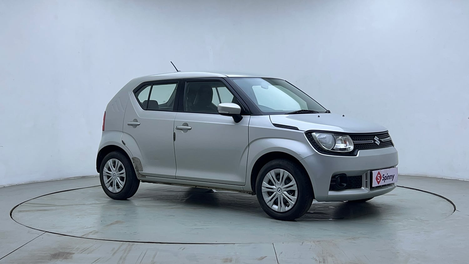 Used 2018 Maruti Suzuki Ignis Delta 1.2 AMT Petrol Automatic exterior RIGHT FRONT CORNER VIEW