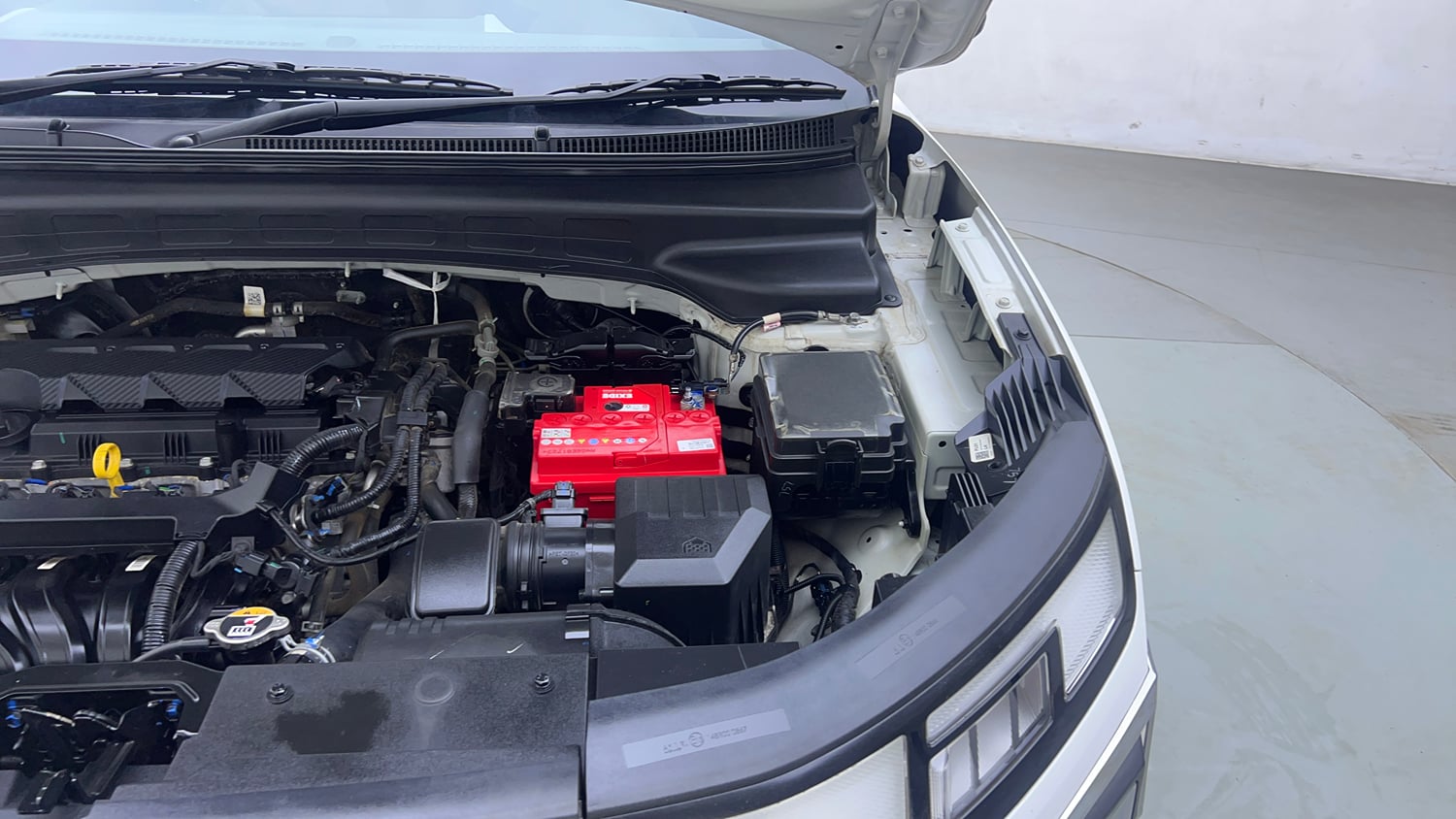 Used 2024 Hyundai Creta 1.5 MPi Petrol MT E Petrol Manual engine ENGINE LEFT SIDE VIEW