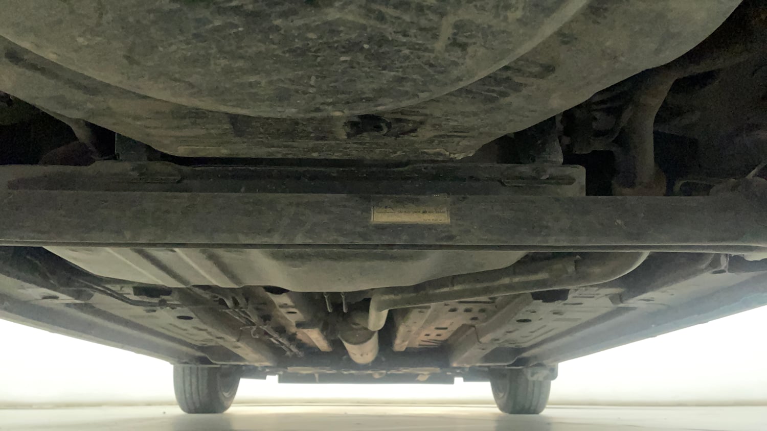 Used 2023 Tata Altroz XZA Petrol Petrol Automatic extra REAR UNDERBODY VIEW (TAKEN FROM REAR)