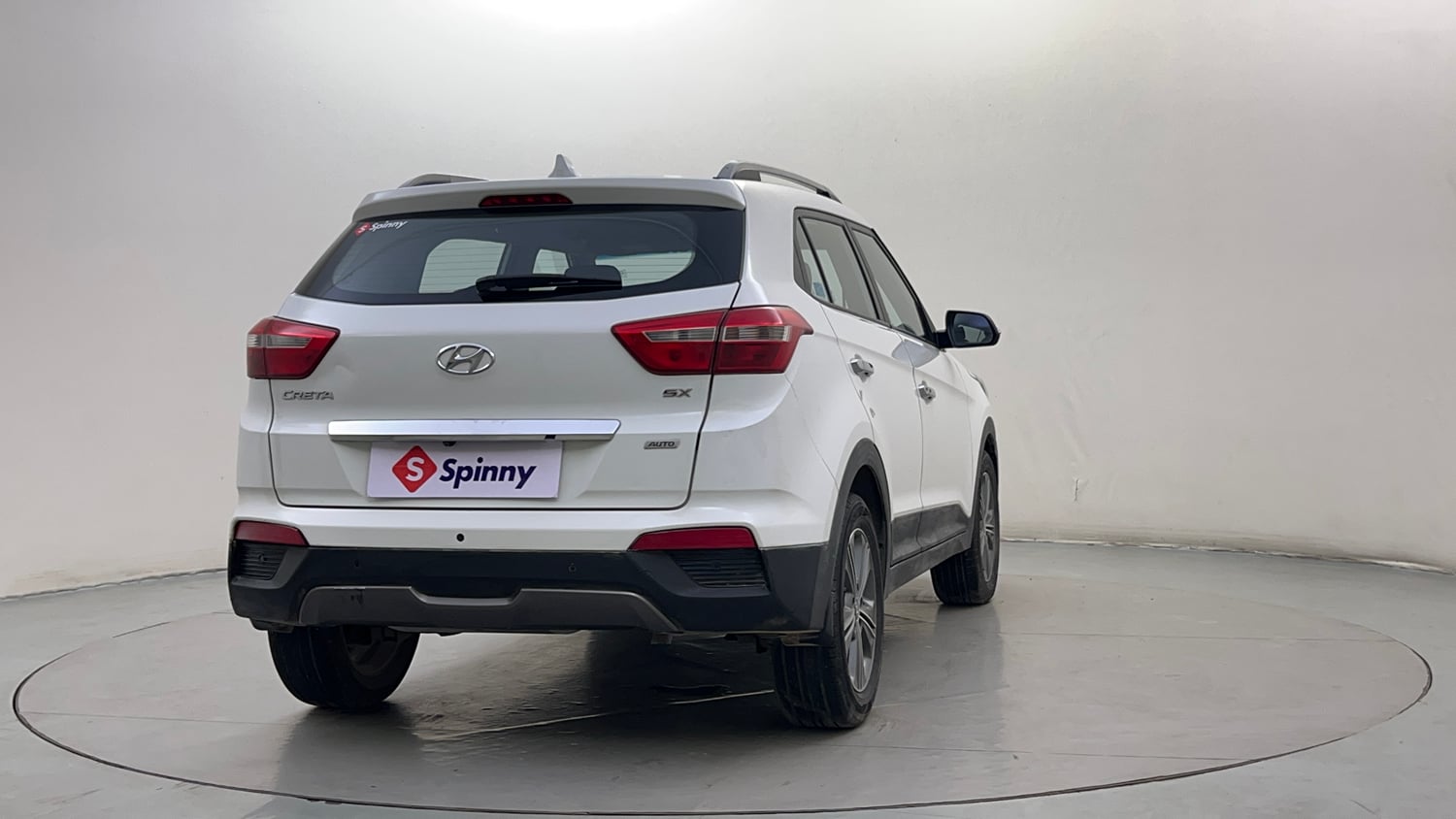 Used 2016 Hyundai Creta 1.6 SX Plus AT Petrol Petrol Automatic exterior RIGHT REAR CORNER VIEW