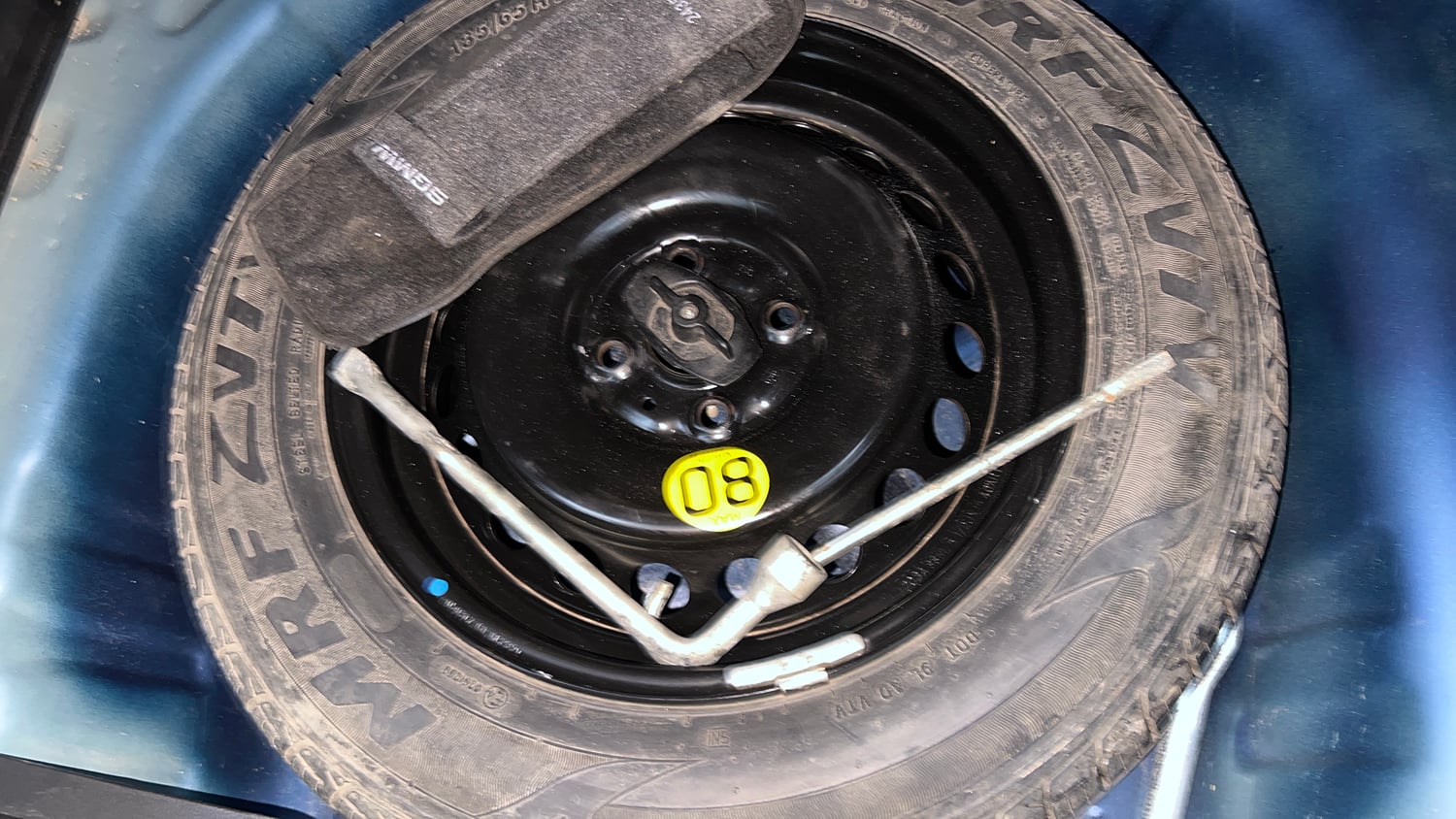 Used 2017 Maruti Suzuki Baleno RS 1.0 Petrol Manual tyres SPARE TYRE VIEW