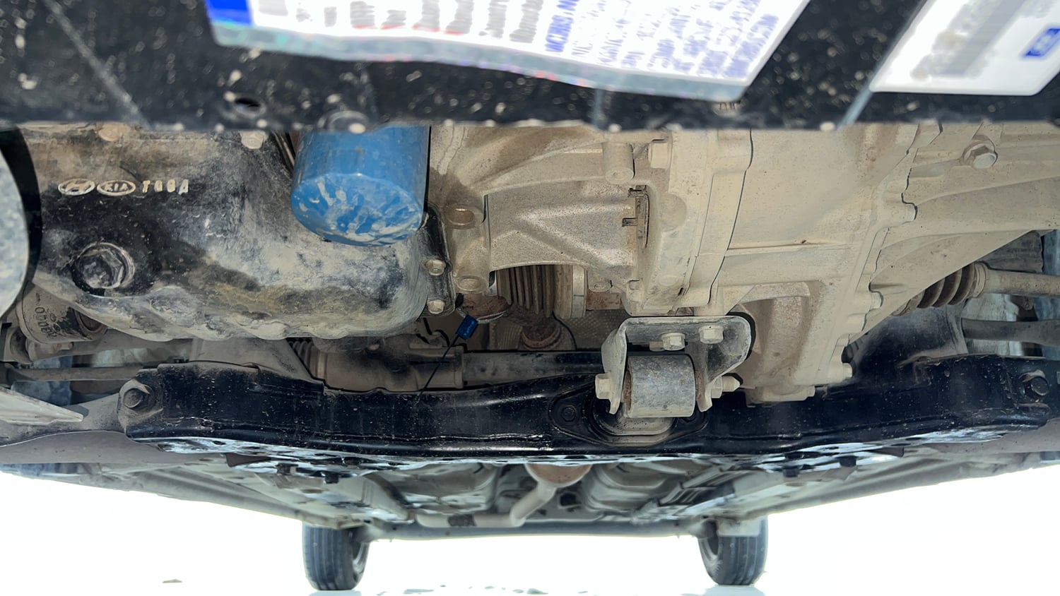 Used 2025 Hyundai Exter S 1.2 MT Petrol Manual extra FRONT LEFT UNDERBODY VIEW
