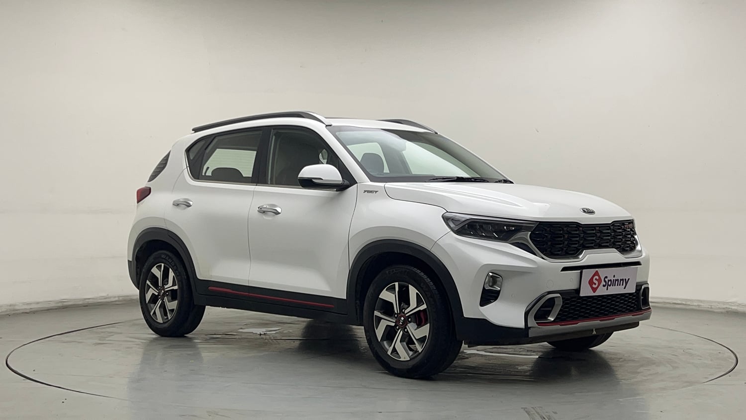 Used 2021 Kia Sonet GTX Plus 1.0 DCT Petrol Automatic exterior RIGHT FRONT CORNER VIEW