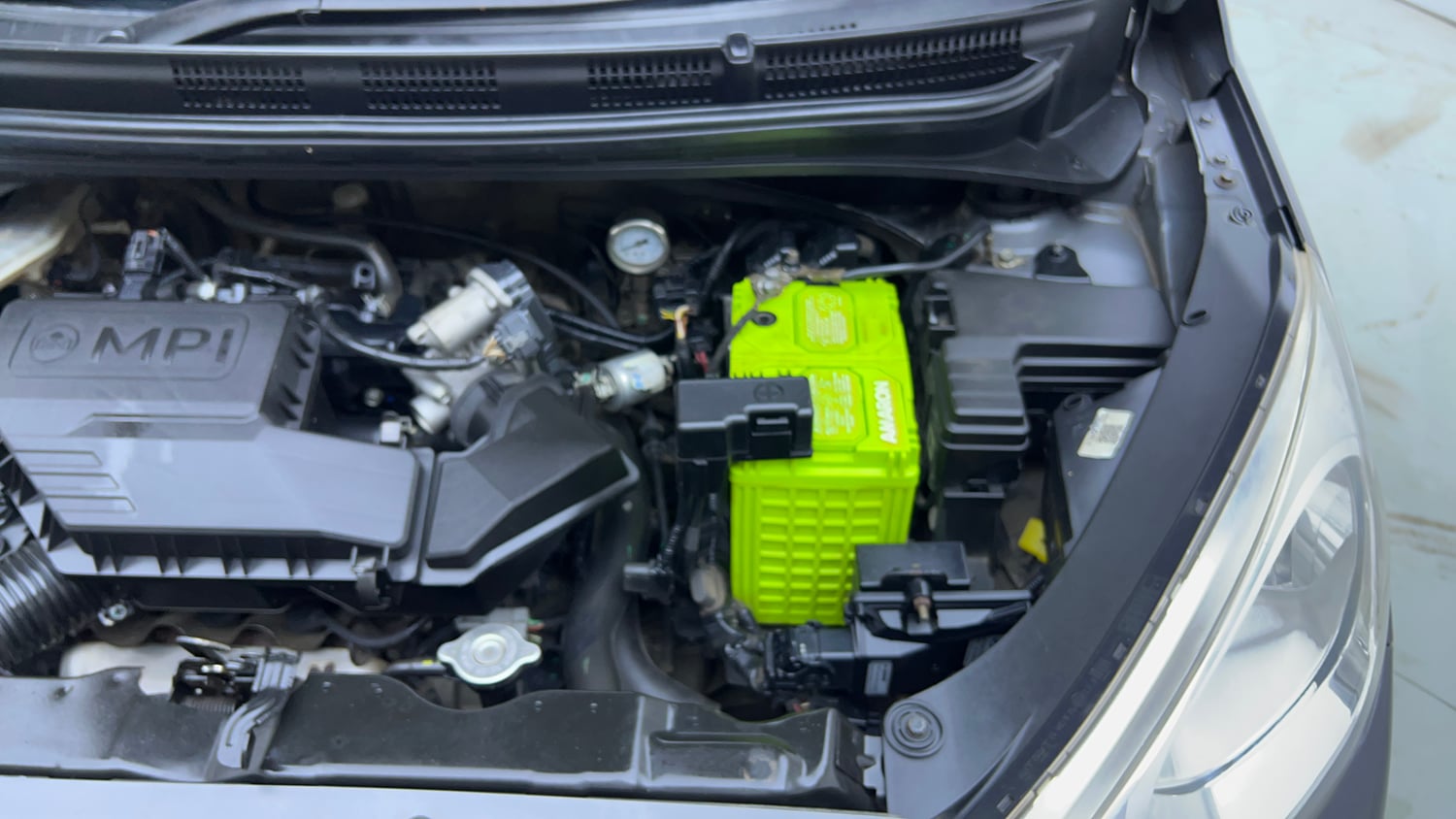 Used 2019 Hyundai Santro Sportz CNG Cng Manual engine ENGINE LEFT SIDE VIEW