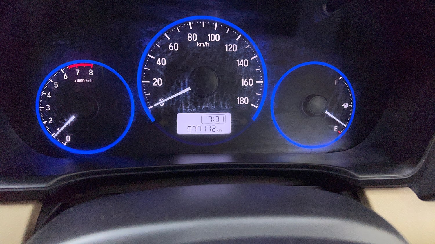 Used 2016 Honda Amaze 1.2 S i-VTEC Petrol Manual interior CLUSTERMETER VIEW