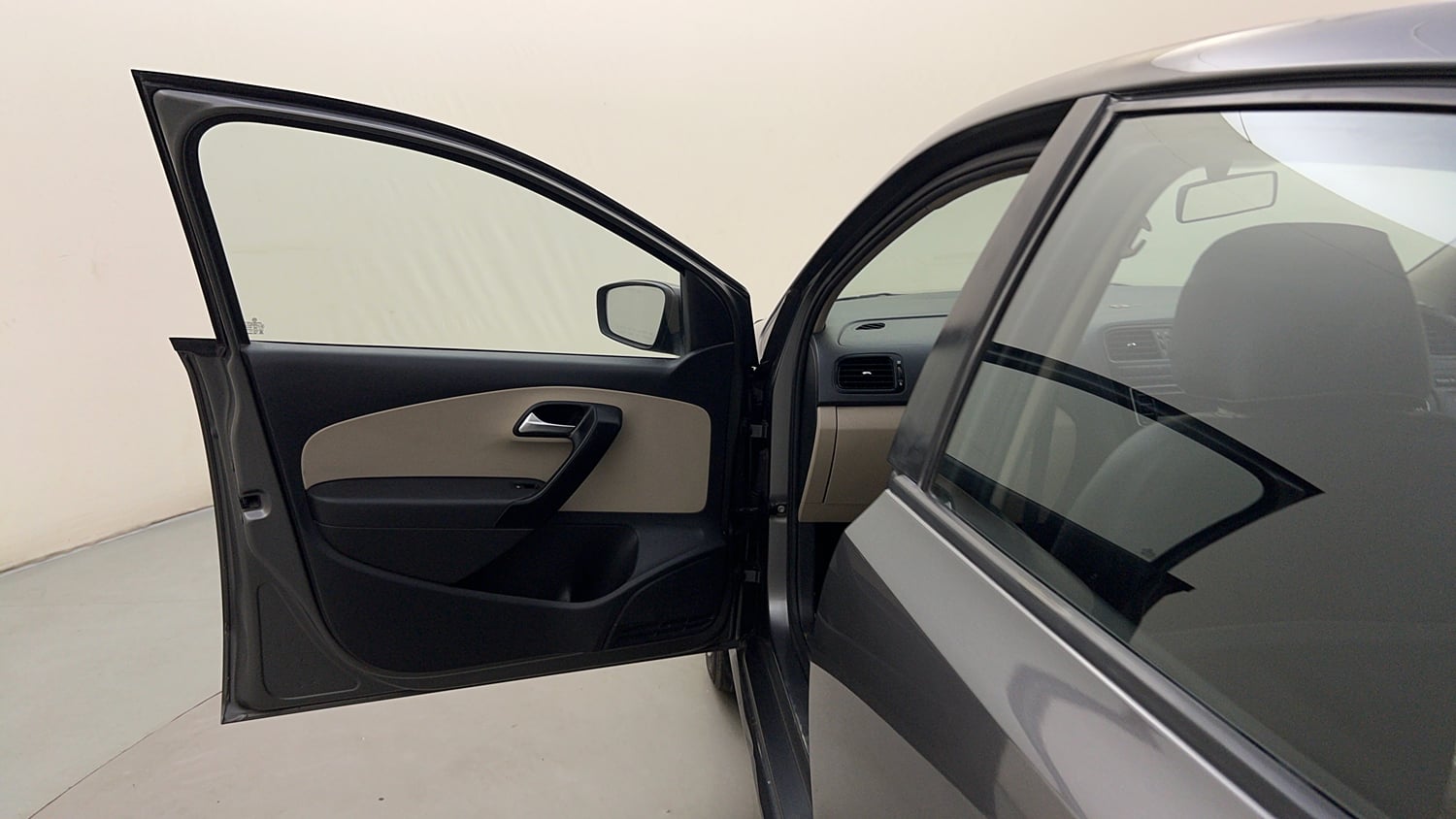 Used 2013 Volkswagen Polo Comfortline 1.2L (P) Petrol Manual interior LEFT FRONT DOOR OPEN VIEW