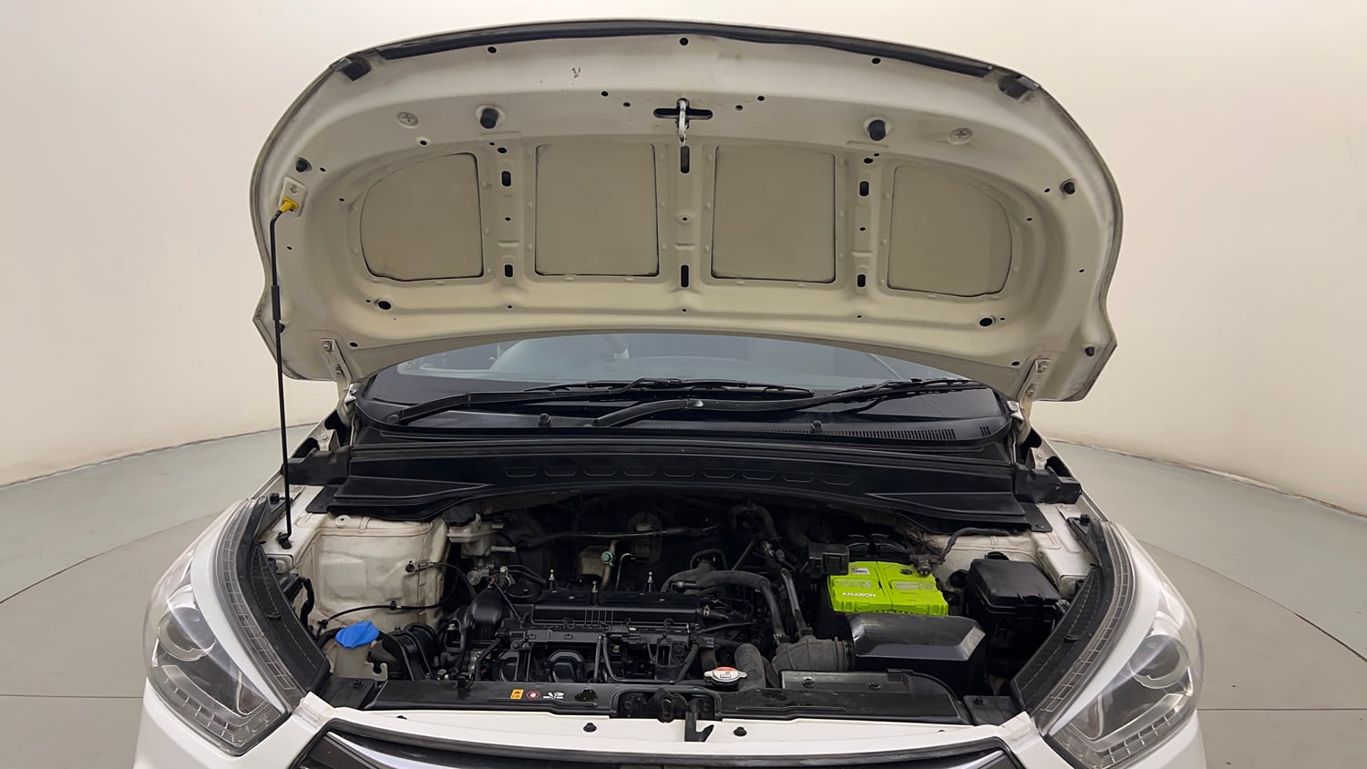Used 2016 Hyundai Creta 1.6 SX Plus AT Petrol Petrol Automatic engine ENGINE & BONNET OPEN FRONT VIEW