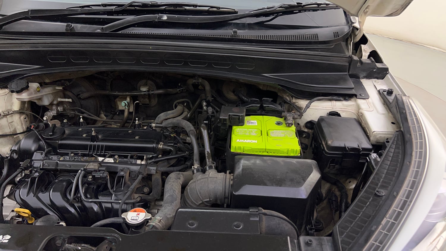 Used 2016 Hyundai Creta 1.6 SX Plus AT Petrol Petrol Automatic engine ENGINE LEFT SIDE HINGE & APRON VIEW