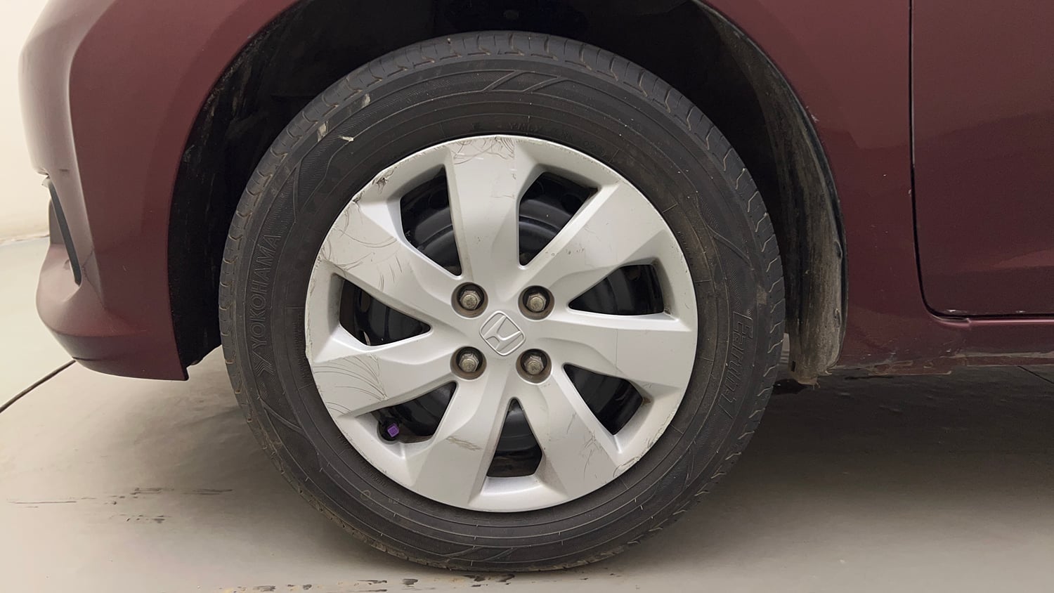 Used 2014 Honda Mobilio S Petrol Petrol Manual tyres LEFT FRONT TYRE RIM VIEW