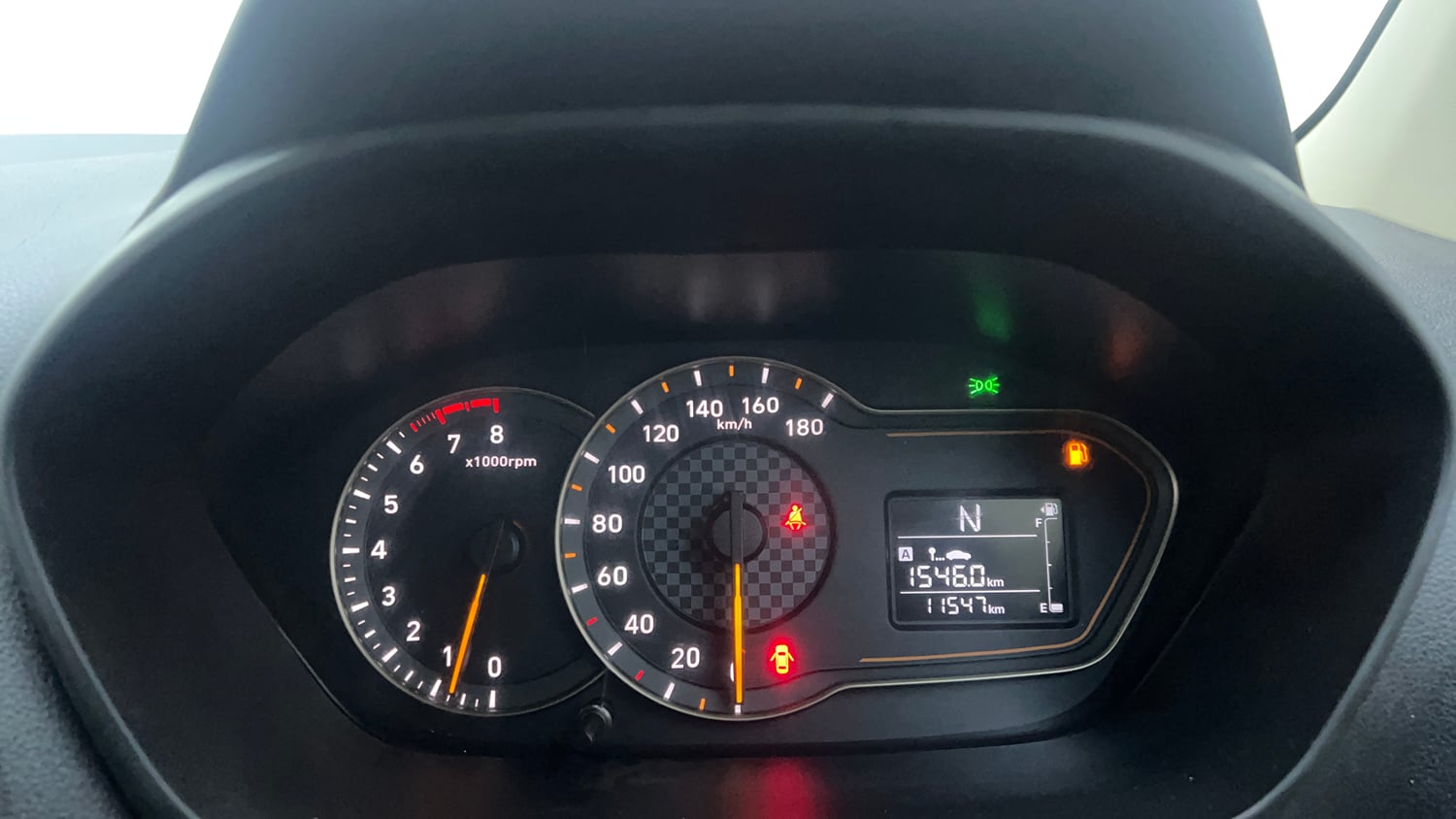 Used 2019 Hyundai Santro Sportz AMT Petrol Automatic interior CLUSTERMETER VIEW