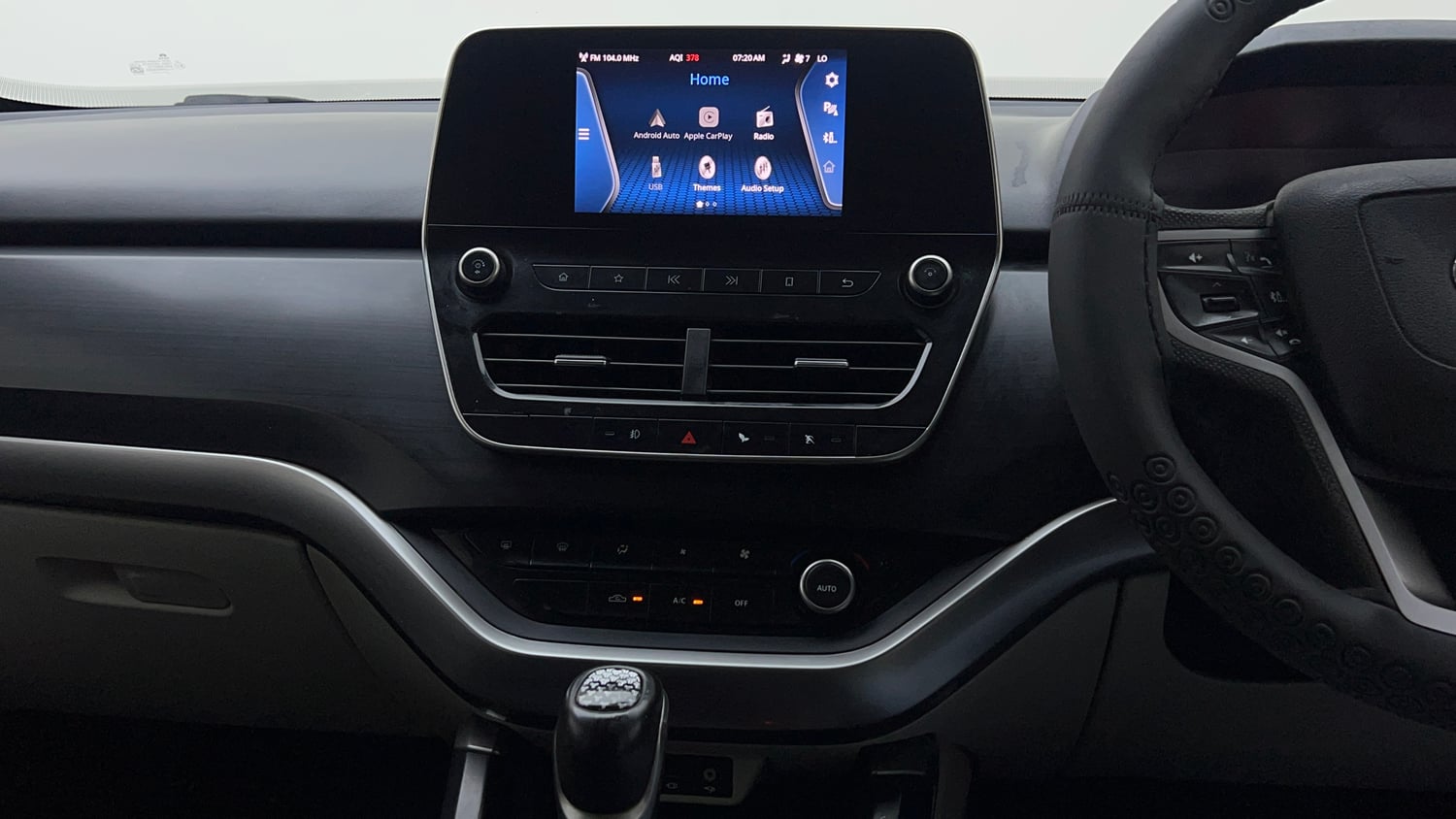 Used 2022 Tata Safari XTA Plus Diesel Automatic interior MUSIC SYSTEM & AC CONTROL VIEW