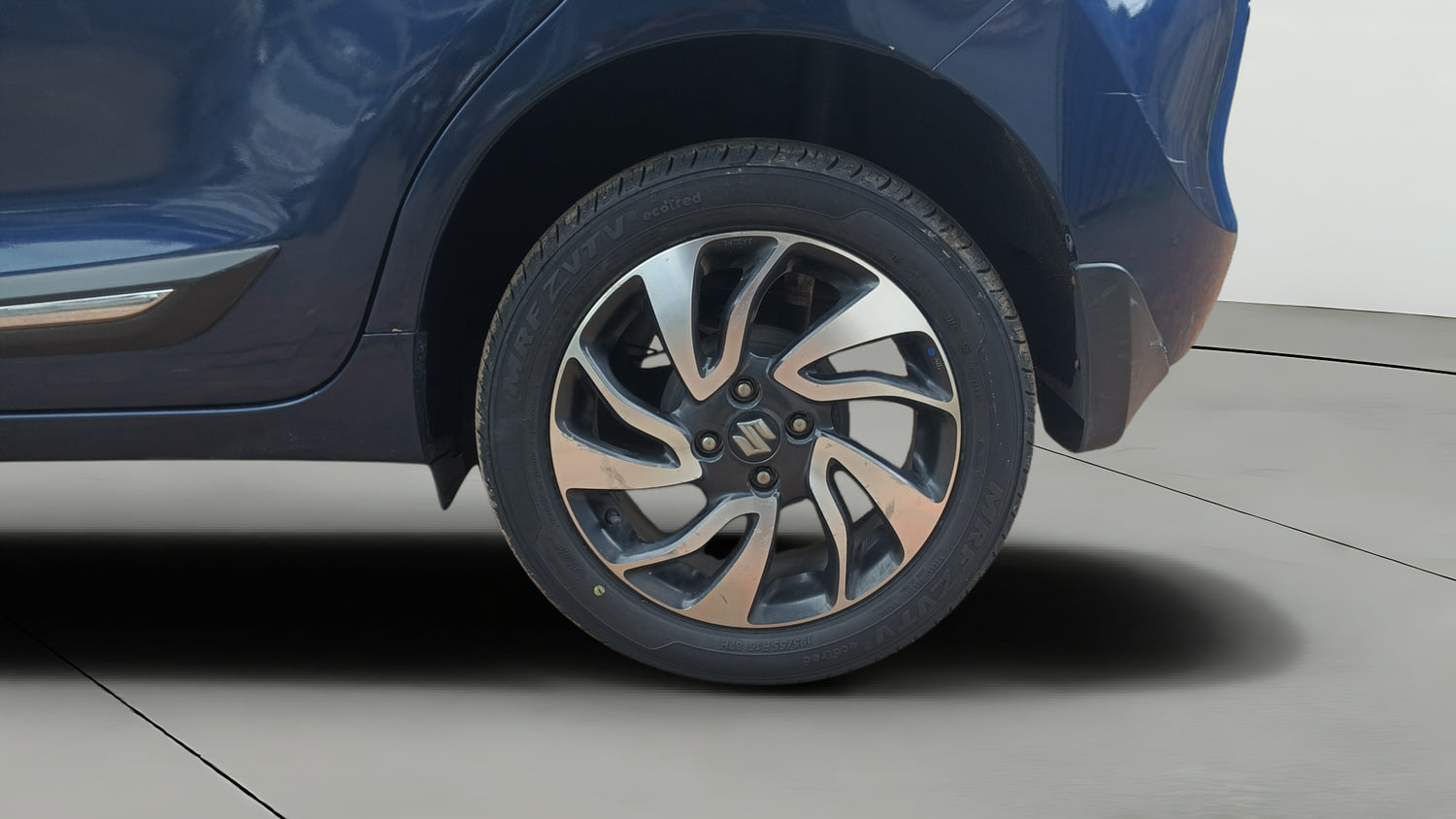Used 2020 Maruti Suzuki Baleno Zeta Petrol Manual tyres LEFT REAR TYRE RIM VIEW