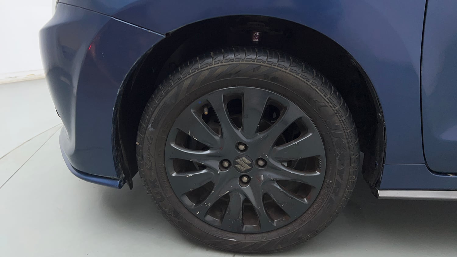 Used 2017 Maruti Suzuki Baleno RS 1.0 Petrol Manual tyres LEFT FRONT TYRE RIM VIEW