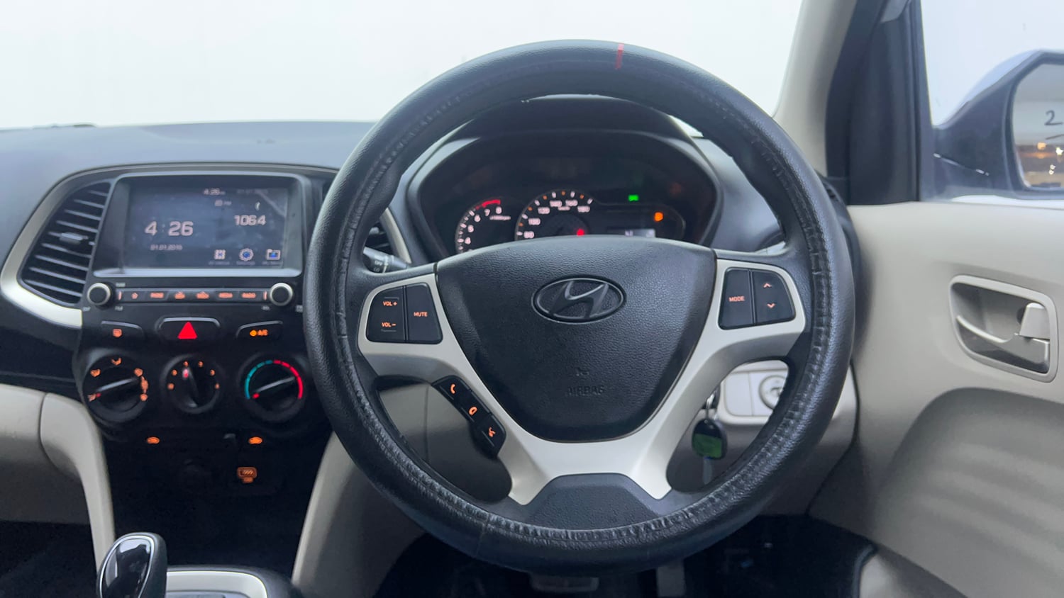 Used 2019 Hyundai Santro Sportz AMT Petrol Automatic interior STEERING VIEW