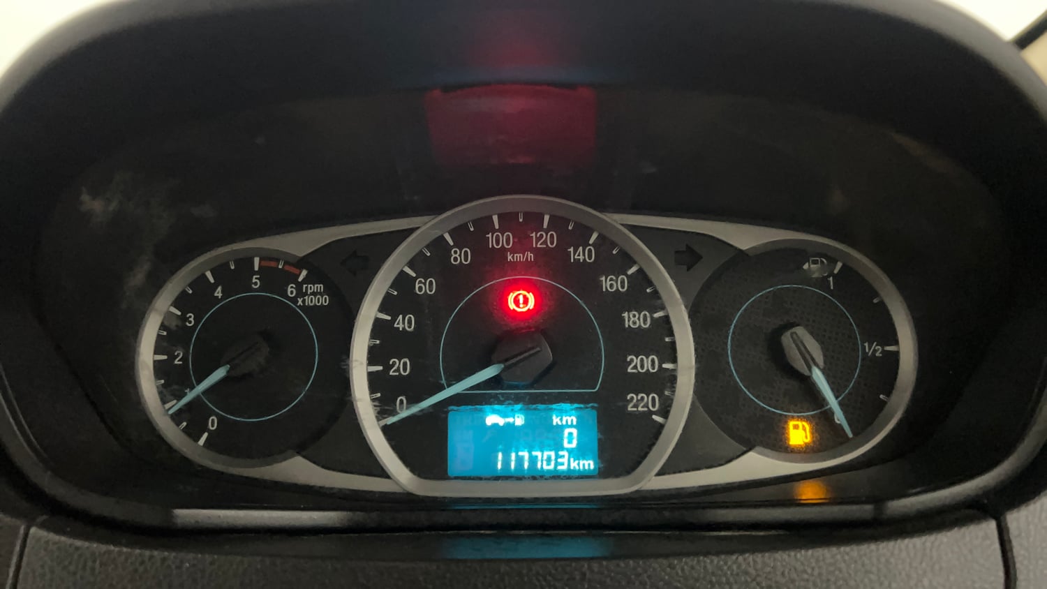 Used 2019 Ford Figo Aspire Trend Plus 1.5 TDCi Diesel Manual interior CLUSTERMETER VIEW
