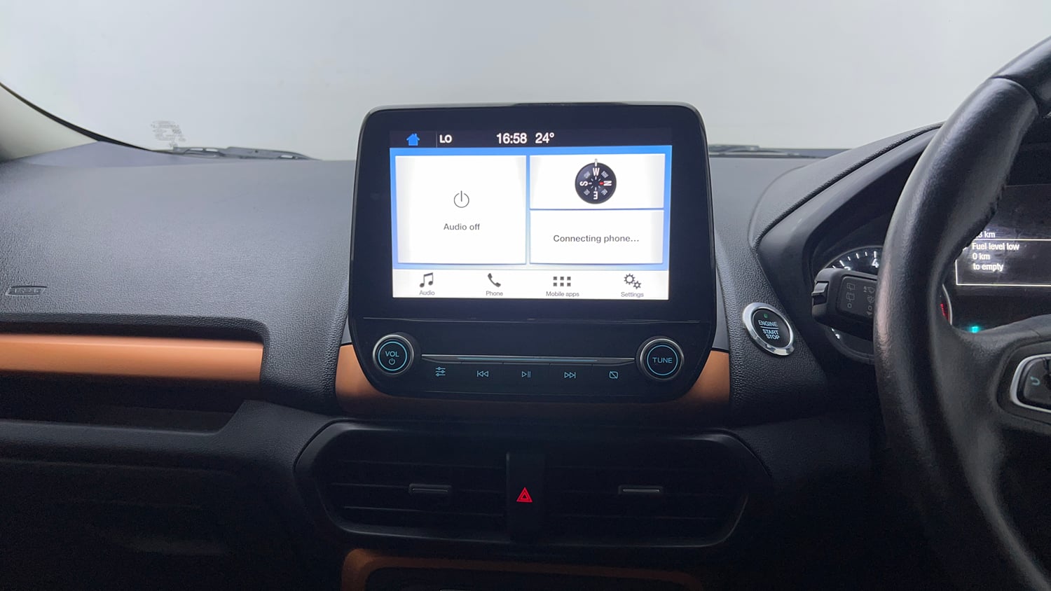 Used 2018 Ford EcoSport Titanium + 1.5L Ti-VCT Petrol Manual top_features Touch screen infotainment system