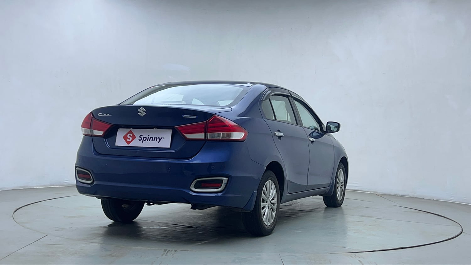 Used 2021 Maruti Suzuki Ciaz Zeta 1.5 AT Petrol Automatic exterior RIGHT REAR CORNER VIEW