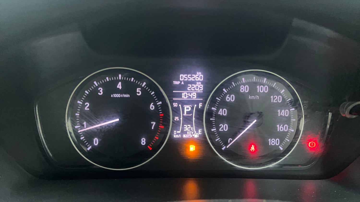Used 2019 Honda Amaze 1.2 VX CVT Petrol Petrol Automatic interior CLUSTERMETER VIEW