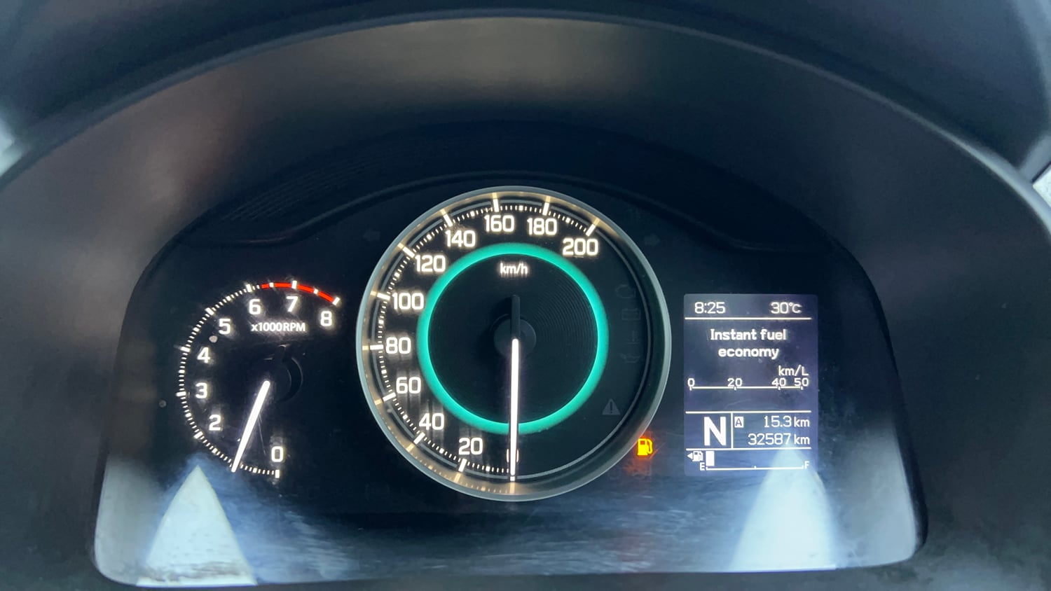 Used 2018 Maruti Suzuki Ignis Delta 1.2 AMT Petrol Automatic interior CLUSTERMETER VIEW